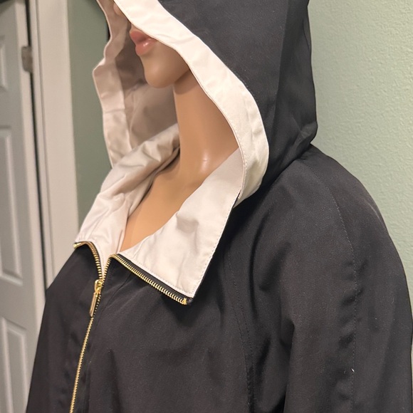 BNWT Jones NY Black and Tan Hooded Jacket size 2XL - Picture 7 of 13